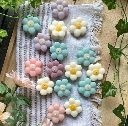Imagen 5 de 7 de 24 Velas Flotantes Y/o Decorativas Flores