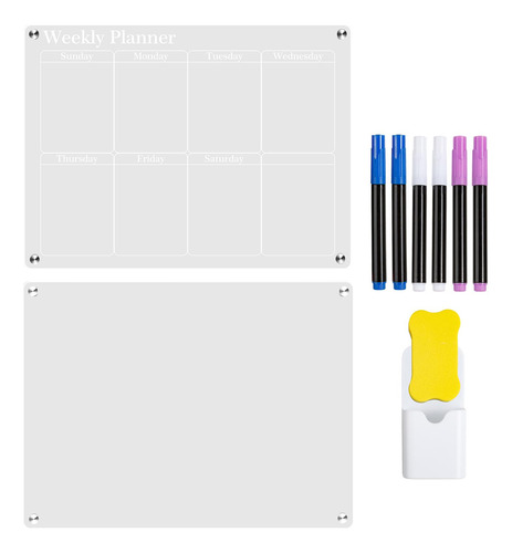 Pizarra Acrílica De Borrado En Seco Tablero En Blanco