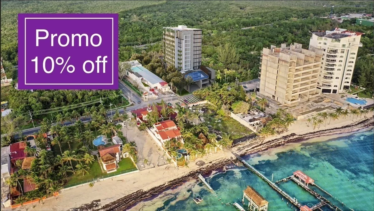 Cancún, Costa Mujeres, Deptos Ocean View, 3 Recs.