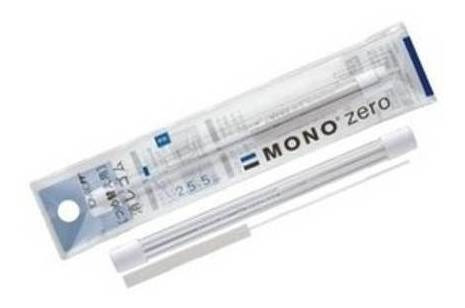 Refil Para Caneta Borracha Tombow Mono Zero 2.5 X 5 Mm