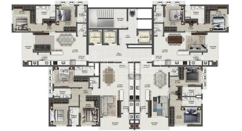 Imagem 7 de 10 de Erati Home Porto Belo - 2 Suites - 4182