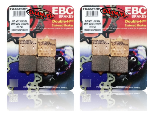 Pastillas De Freno Ebc Brakes Bimota Db10 Motard 1078cc