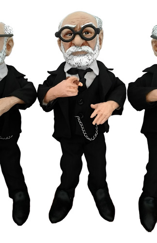 Freud E Freire Toys 2 Bonecos De Látex Articulados 35 Cm
