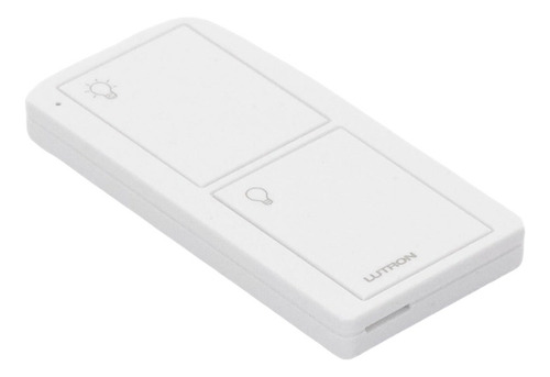 Control Remoto Pico 2 Botones Encender Lutron Pj2-2b-gwh-l01