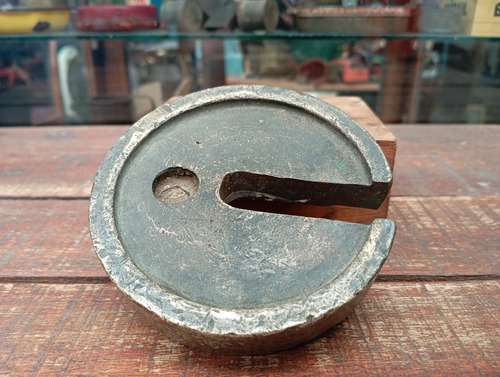 Antigua Pesa De Bronce 1 Kilo De Vascula Ref. 867 (Usado)