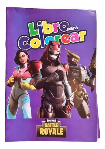 Libro Para Colorear Yo Pinto Fornite Libro Pintar Niños