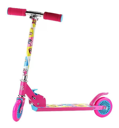 Rosa Best Race Patinete 2 Rodas - Bbr Toys R2958