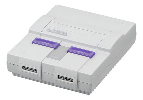 Nintendo SUPER NINTENDO Super NES Classic Edition Mini 512MB Standard color gris y violeta - Excelente (Reacondicionado)