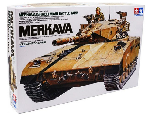 Tamiya Tanque Merkava Israeli 1/35 Armar Pintar Excelente !