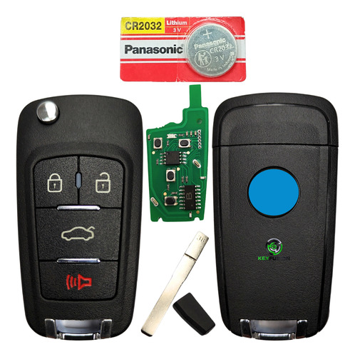 Llave Control Chip Para Ford Fiesta 2011 2012 2013 Tc