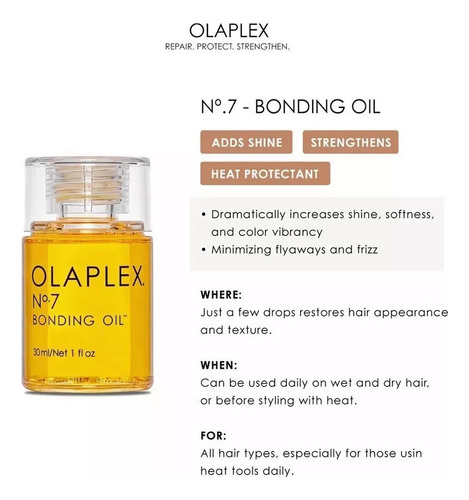 Pa Cx, Aceite Reparador Capilar N°7, 30 Ml