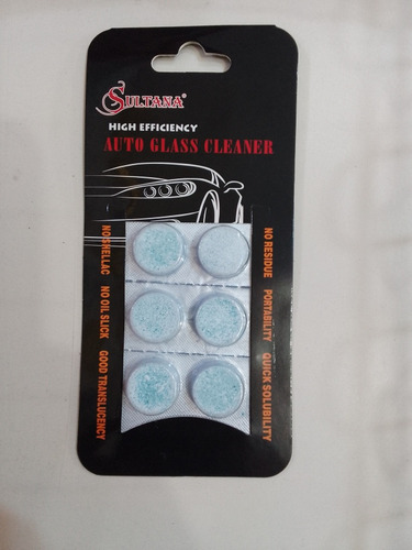 Pastillas Limpia Parabrisas, Vidrios, Jabón, Vehículo, Carro