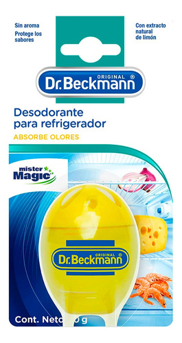 Dr. Beckmann Desodorante Refrigerador Extracto Limon 40 G