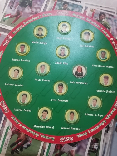Set Coca Cola Selección Mexicana Mundial 98 Estado 8.8 De 10 (Usado)