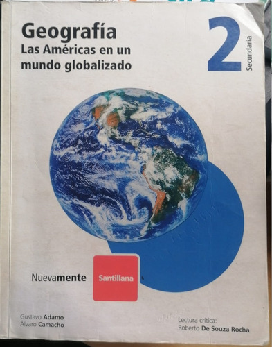 Geografía 2 Las Américas En Un Mundo Globalizado Santillana