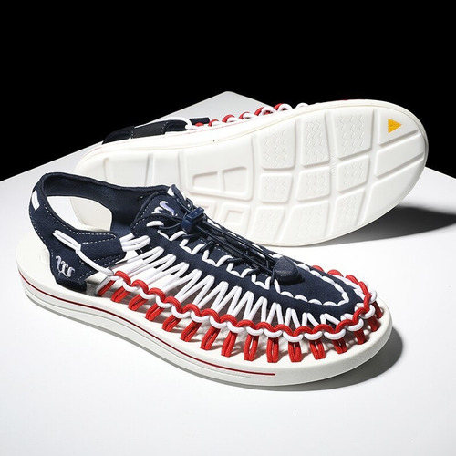 2024 Zapatos De Hombre, Sandalias Hechas A Mano De Alta