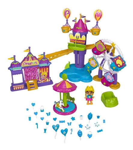  Set Pinypon Parque De Atracciones