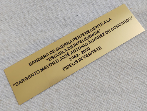 Placas Bronce-aluminio A Medida Abogados, Etc Logos Grabadas Placas A Medida