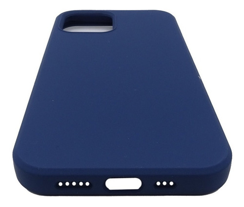 Carcasa De Silicon Para iPhone 12 O 12 Pro + Mica Hidrogel