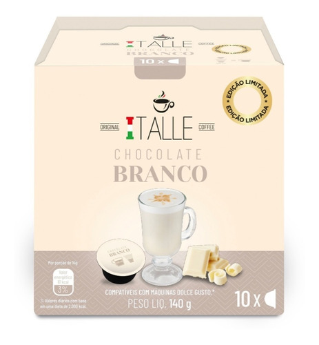 Cápsula De Cappuccino Para Máquinas Dolce Gusto 50 Italle