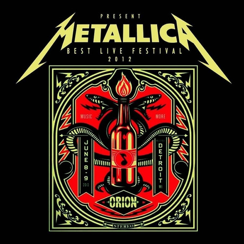 Metallica - Best Live Festival 2012 - Vinilo 