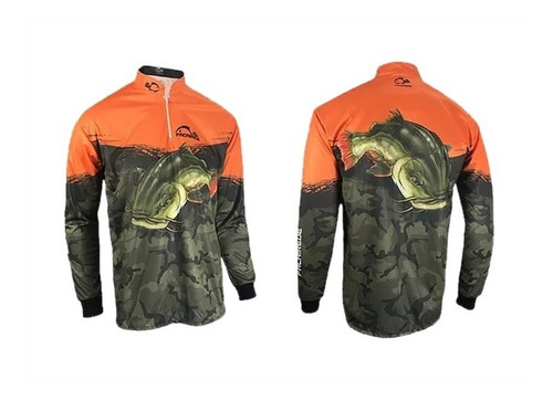 Camisa De Pesca Proteção Solar Uv Pirarara - Faca Na Rede