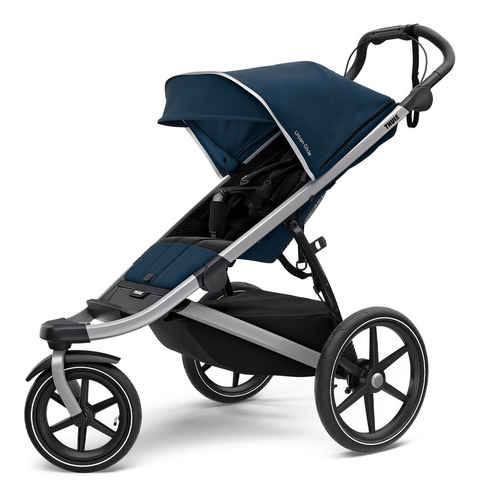 Carrinho De Bebê 3 Rodas Thule Urban Glide 2 Alumínio Azul  