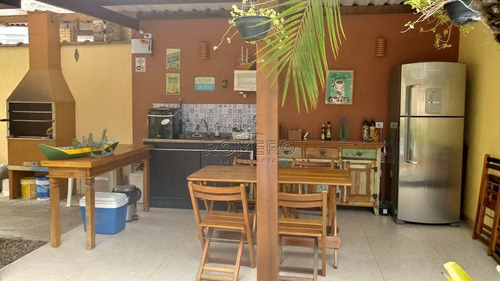 Casa Com 6 Suites, Piscina Na Praia Do Sape - Ubatuba - Cod 546 - V546