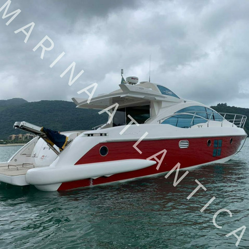 Imagem 2 de 10 de Lancha Azimut Intermarine 48 2008 Volvo Ips 600 - D6 435