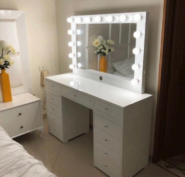Vanity De Luz Led Tipo Hollywood | Mercado Libre