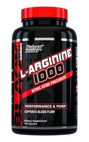 L-arginine 1000mg 120cap - Unidad a $1349