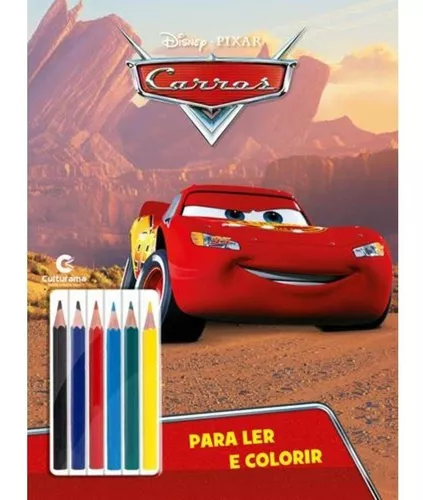 Disney Carros - Almanaque de atividades para colorir - Ed. Online