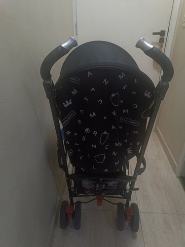 Carrinho Maclaren Techno Xt Até 30kg Reclinável Higienizado Preto Preto (Usado)