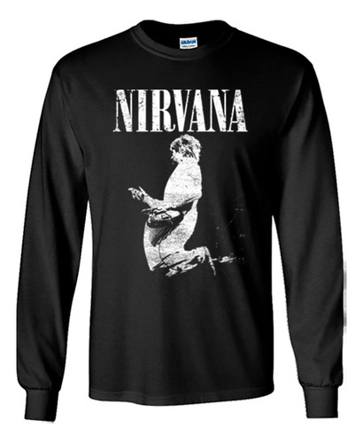 Nirvana Playera Manga Larga D04 B0