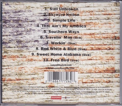 Lynyrd Skynyrd- Skynyrd Nation (cd Nuevo Importado)