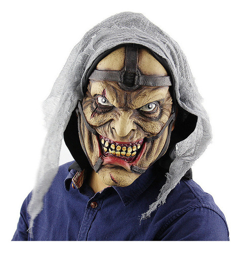 Máscara Monstruo Chulo Halloween Disfraz De Terror De Látex