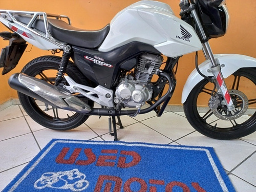 Imagem 6 de 10 de Honda Cg Cargo 160 2017 Branca