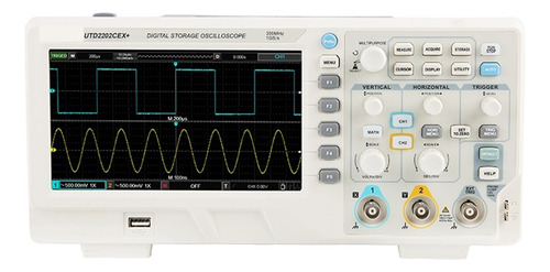 Osciloscopio Digital Usb Utd2202cex+ Dual Channel 200mhz 1g
