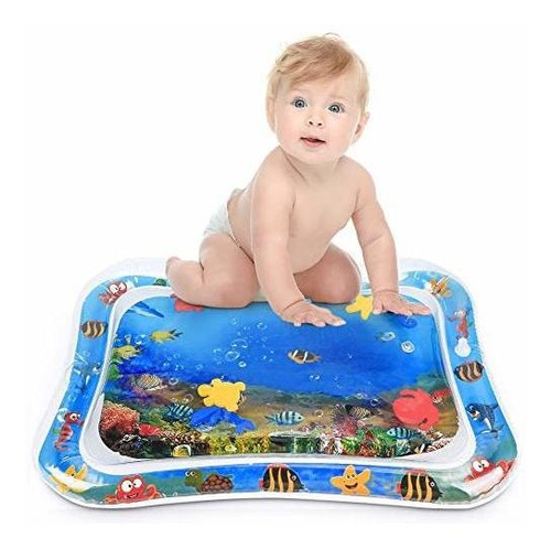 Cuku Tummy Time Water Play Mat Baby Y Toddlers Es El Momento