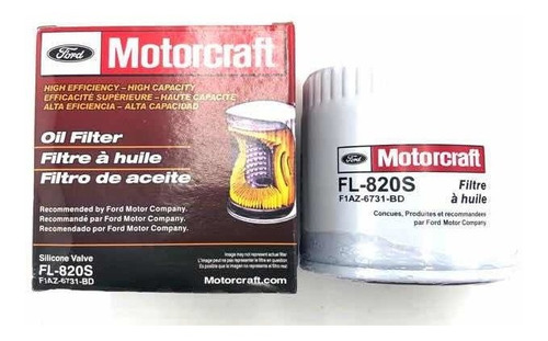 Imagen 1 de 1 de Filtro Aceite Motor Tritón Explorer Fortaleza Fx4 Motorcraft