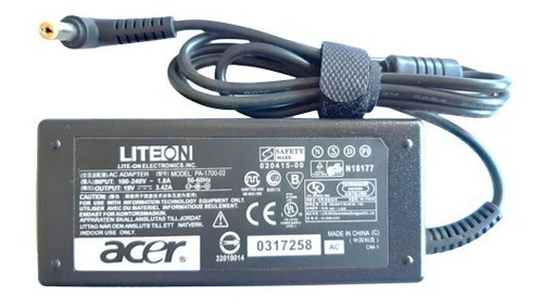 Cargador Para Laptop Acer 19v 3.42a 5.5*1.7mm 65watts