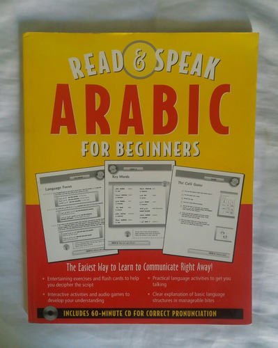 Read And Speak Arabic For Beginners Curso De Arabe En Ingles (Usado)