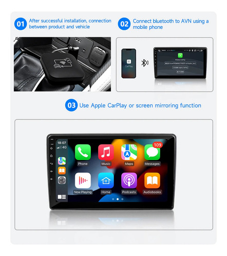 Adaptador Android Auto Inalámbrico Carp Wireless Universal