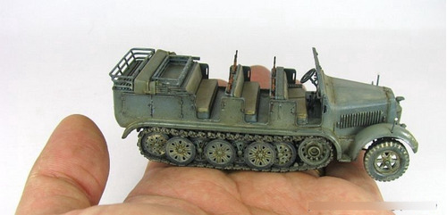 Maqueta Armable Camión Alemán Sd-kfz-7.  1/72.  Jp