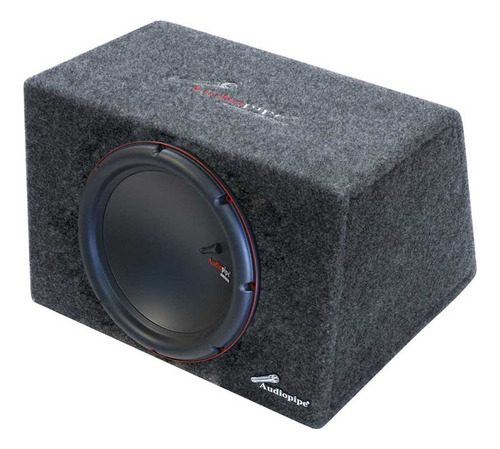 Caja Alfombrada Audiopipe 12 Pulgadas Apsb 12et 750w 