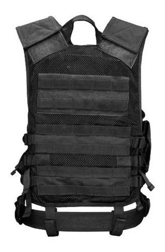 CHALECO TACTICO MULTIBOLSILLOS EN CORDURA CON FUNDA DE ARMA