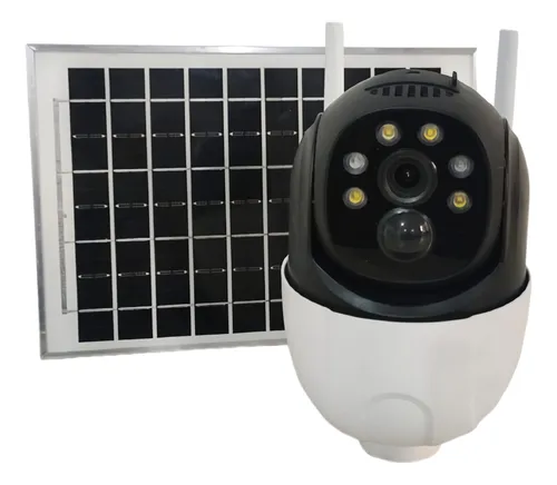 comprar Cámara Seguridad 1080p Hd Energía Solar Detección Movimiento