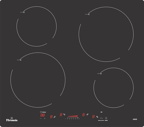 Anafe Inducción Florencia 6889e - 4 Zonas