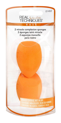 Imagen 1 de 3 de Miracle Complexion Pack 2 Esponjas Real Techniques
