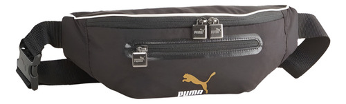 Cangurera Puma Fordward History Waist B Puma Black Color Negro Diseño De La Tela Lisa